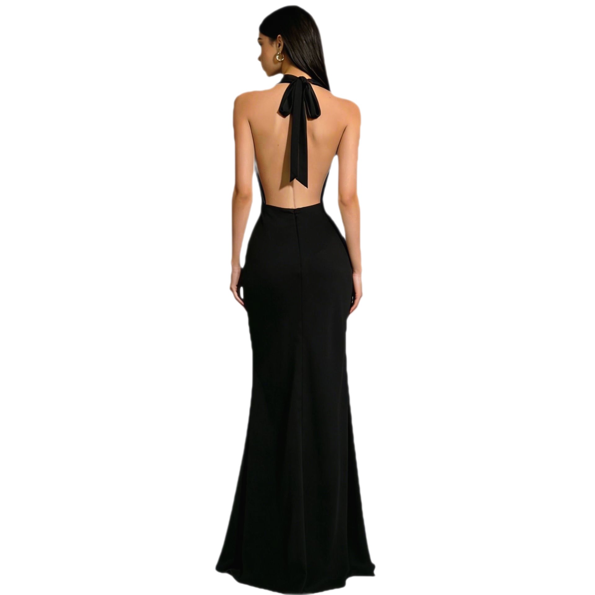 Elegant Party Dresses 2026 Wed - Maxi Dress Halter ulasan dan harga