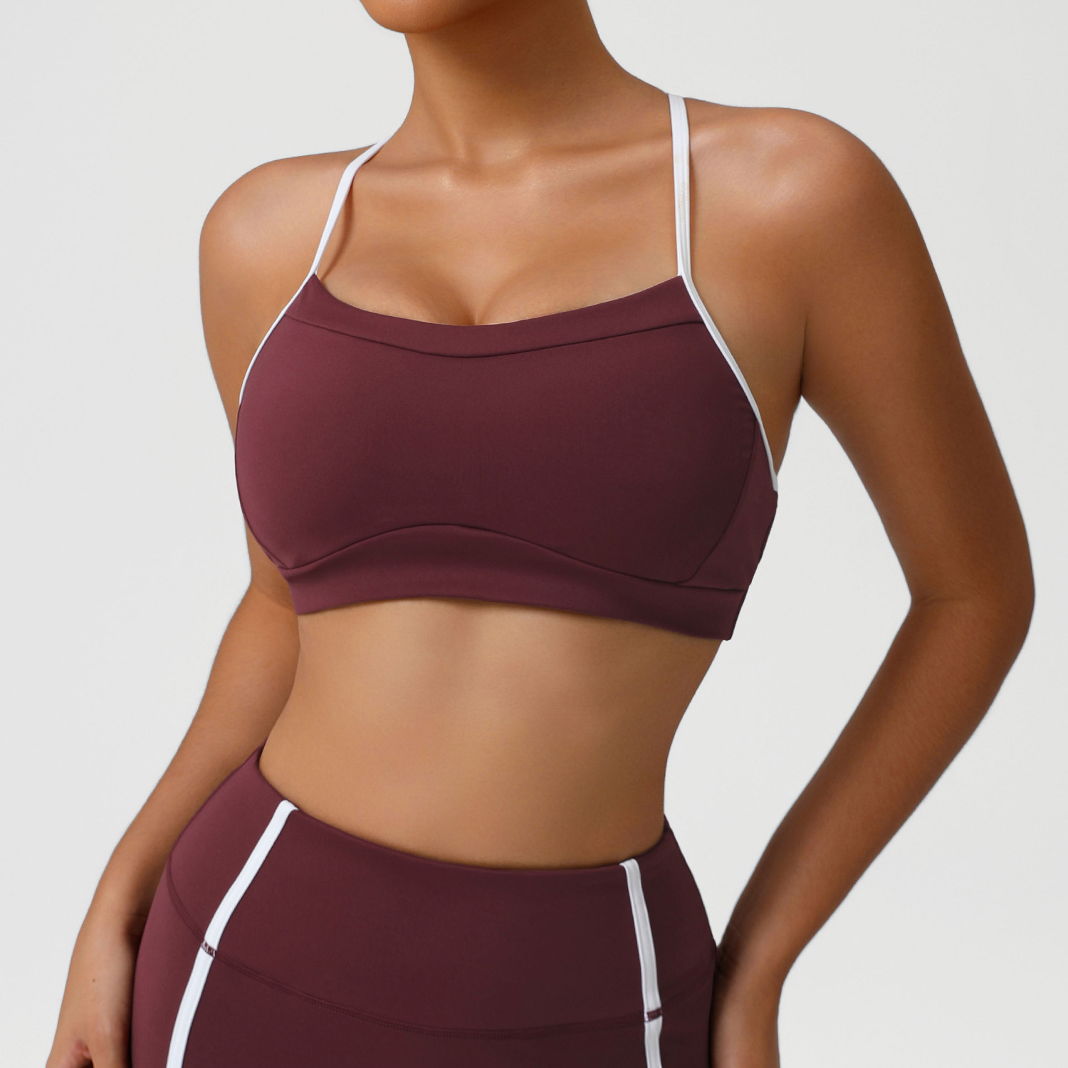 Stretchy Soft Sports Underwear - Crop Top Crochet ulasan dan harga