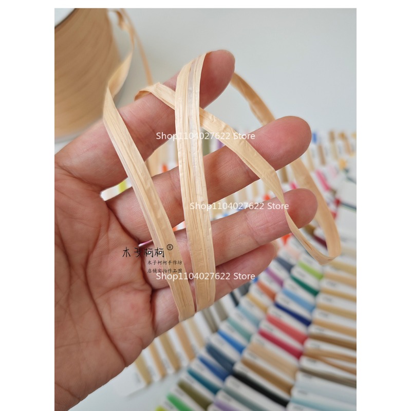 120g/roll Matte Raffia Grass C - Crochet Bag Raffia ulasan dan harga